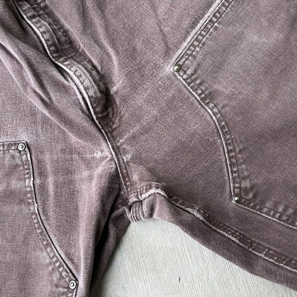 Carhartt faded brown double knee work wear carpenter pants - Picture 6 of 13